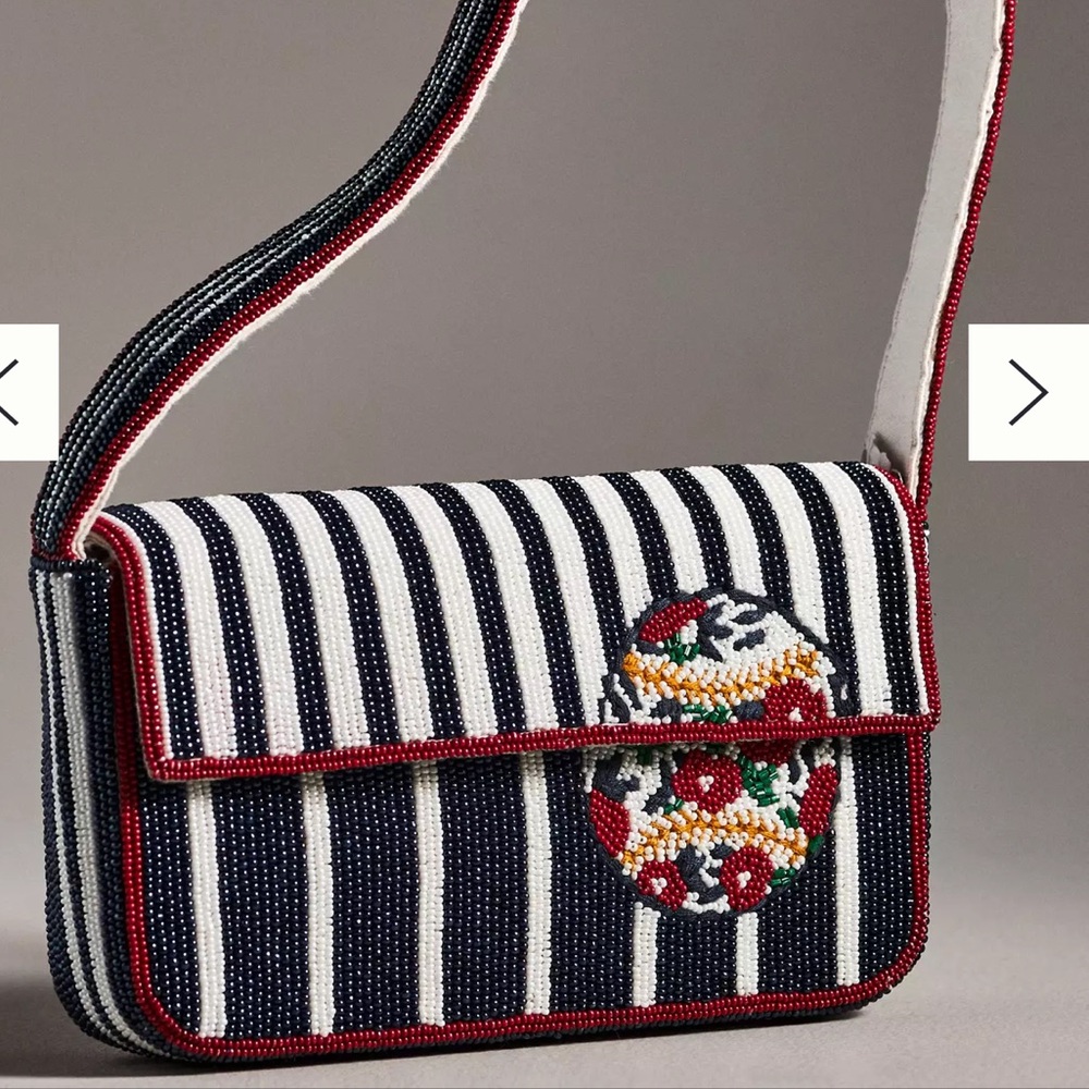 The Fiona Beaded Shoulder Bag - Icon Edition